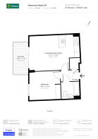 Floorplan area for info only, not for £/sq. ft valuation
