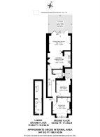 Floorplan area for info only, not for £/sq. ft valuation