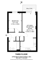 Floorplan area for info only, not for £/sq. ft valuation