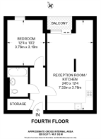 Floorplan area for info only, not for £/sq. ft valuation
