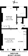 Floorplan area for info only, not for £/sq. ft valuation