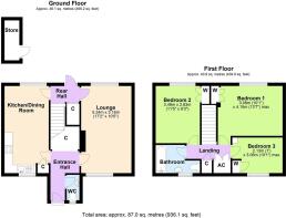 27 Warwick Close, Catterick Garrison - all floors 