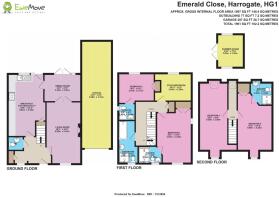EweMove Harrogate 2D Floor Plan