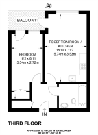 Floorplan area for info only, not for £/sq. ft valuation