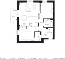 Phoenix, Apartment 158 floorplan