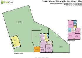 EweMove Harrogate 2D Plot Plan