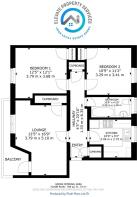 Floorplan - Flat 1.2, 252 Drumry Road East, G15 8P