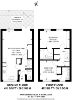 Floorplan area for info only, not for £/sq. ft valuation