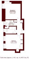 Floor Plan Flat 2 Linton House 11 Holland Park Ave