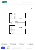 Floorplan area for info only, not for £/sq. ft valuation
