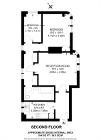 Floorplan area for info only, not for £/sq. ft valuation