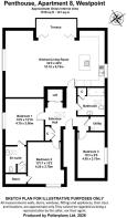 The Penthouse Floorplan
