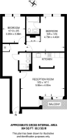 Floorplan area for info only, not for £/sq. ft valuation