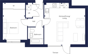 Apartment B08, The Franklin Building