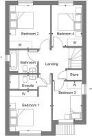 Dandara -  Wittering Place - The Woburn, Home 9 floorplan
