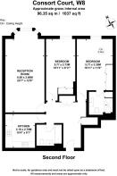 Flat 214, 31 Consort Court, Wright's Lane, London,