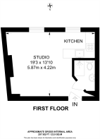 Floorplan area for info only, not for £/sq. ft valuation