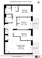 Floorplan area for info only, not for £/sq. ft valuation