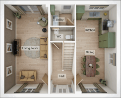 Ground Floor - 3D