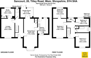 Sancourt, 20, Tilley Road, Wem, Shropshire, SY4 5H