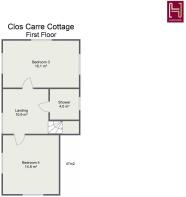 Floorplan letterhead - Clos Carre Cottage - First 