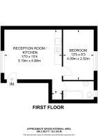 Floorplan area for info only, not for £/sq. ft valuation