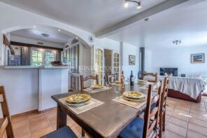 Open-plan kitchen