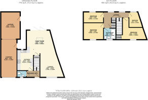 Colour floorplan ...