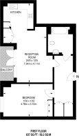 Floorplan area for info only, not for £/sq. ft valuation