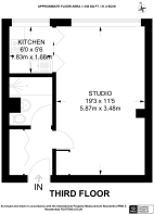 Floorplan area for info only, not for £/sq. ft valuation