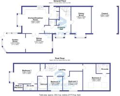 East Barn, West Bourton Road, Bourton - all floors