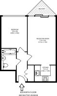 Floorplan area for info only, not for £/sq. ft valuation
