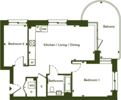 Plot floorplan