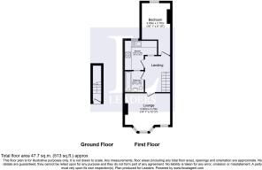Floor plan for 69a W