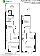 Floorplan area for info only, not for £/sq. ft valuation