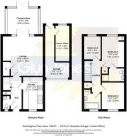 Floorplan - 14 Ockenden Road, Littlehampton, BN17