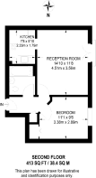 Floorplan area for info only, not for £/sq. ft valuation