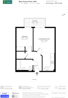 Floorplan area for info only, not for £/sq. ft valuation
