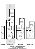Floorplan area for info only, not for £/sq. ft valuation