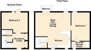 3 Castle Quay Mews, Conwy - all floors.JPG