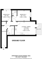 Floorplan area for info only, not for £/sq. ft valuation