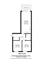 Floorplan area for info only, not for Â£/sq. ft valuation