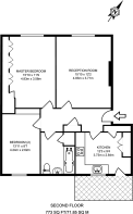 Floorplan area for info only, not for £/sq. ft valuation