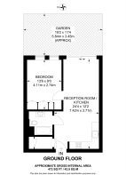 Floorplan area for info only, not for £/sq. ft valuation