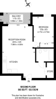 Floorplan area for info only, not for £/sq. ft valuation