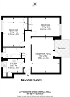 Floorplan area for info only, not for £/sq. ft valuation