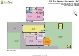 EweMove Harrogate 2D Plot Plan