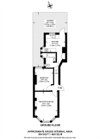 Floorplan area for info only, not for £/sq. ft valuation