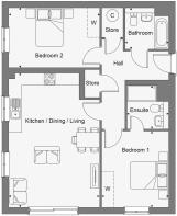 Dandara - Manor Park - Block A, Apartment 95 floorplan