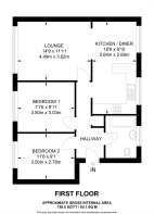 Floorplan area for info only, not for £/sq. ft valuation